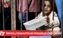 İsrailli bakandan Filistinlileri "açlığa mahkum ederek öldürme" çağrısı