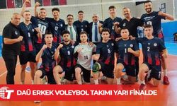 DAÜ erkek voleybol takımı Türkiye Süper Ligi’nde yarı finale yükseldi