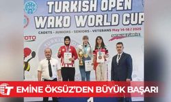 Kick Boks dünya ikincisi Hala Sultan İlahiyat Koleji öğrencisi Emine Öksüz!