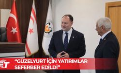 Öztürkler: Güzelyurt sosyal konut, hastane ve tarımsal kalkınma ile gelişiyor