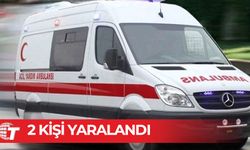 İki ayrı trafik kazasında 2 kişi yaralandı