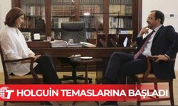 Rum Yönetimi Başkanı Nikos Hristodulidis ile bir araya geldi