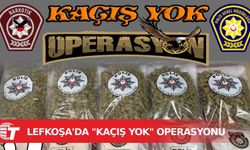 Lefkoşa'da "Kaçış Yok" operasyonu: 2 kilo 500 gram uyuşturucu ele geçirildi!