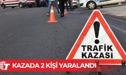 Alkollü sürücülerin karıştığı kazada 2 yaralı
