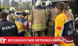 Beylikdüzü'nde metrobüs kazası: 1 ölü, 40 yaralı var