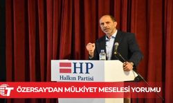 Özersay: Mal sahibinin hakkı varken vasi atadılar, bu hak gaspıdır