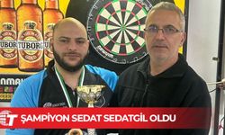 Ferdi Birinci Darts Ligi’nde Şampiyon Sedat Sedatgil