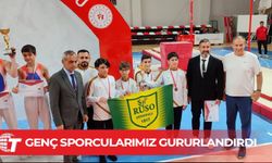 Genç sporcularımız gururlandırdı