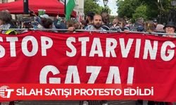 Londra'da binlerce kişi, İngiltere'nin İsrail'e silah satışını pr