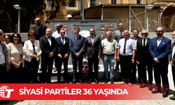 Türk ve Rum siyasi parti toplantıları 36 yaşında