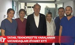 Cumhurbaşkanı Tatar, TEKNOFEST’te yaralanan vatandaşları ziyaret etti