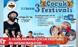 Beyarmudu Belediyesi 3. Uluslararası Çocuk Festivali bu akşam başlıyor