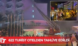 Alanya'da otel yangını