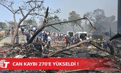 Hindistan'da meydana gelen uçak kazasında hayatını kaybedenlerin sayısı 270'e yükseldi