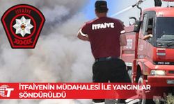 Üç farklı bölgede yangın