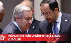 Hristodulidis ile Guterres Fransa’da bir araya geldi