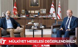 Cumhurbaşkanı Tatar, Özersay’ı kabul etti