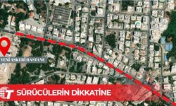 Girne’de asfalt yenileme çalışması nedeniyle trafik kontrollü sağlanıyor