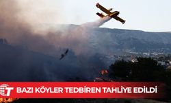 Yunanistan, Sakız Adası’ndaki yangın