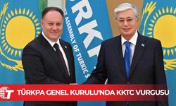 Öztürkler, TÜRKPA heyet başkanları ile birlikte Kazakistan devlet başkanı tarafından kabul edildi