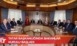 Cumhurbaşkanı Tatar Başkanlığında Bakanlar Kurulu toplandı