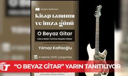 Yılmaz Kalfaoğlu’nun otobiyografisi “O Beyaz Gitar” yarın tanıtılıyor