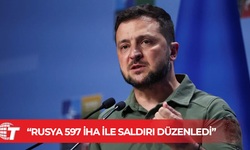 Zelenskiy: Rusya 26 seyir füzesi ve 597 İHA ile saldırı düzenledi !