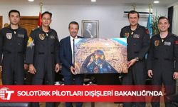 Bakan Ertuğruloğlu, SOLOTÜRK pilotlarını kabul etti