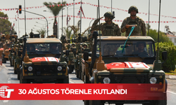 30 Ağustos Zafer Bayramı dolayısıyla resmigeçit töreni düzenlendi