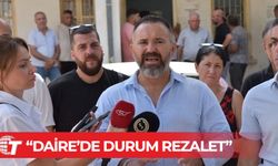 KTAMS, Gazimağusa Gelir ve Vergi Dairesi’nde basın açıklaması yaptı