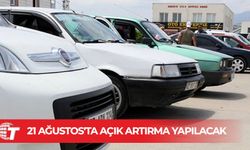 Trafik Dairesi Müdürlüğü, AA---E serisine ait plakalar için 21 Ağustos'ta açık artırma yapacak
