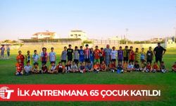 Mehmetçik Büyükkonuk Belediyesi Futbol Akademisi kuruldu: İlk antrenmana 65 çocuk katıldı