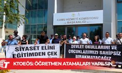 KHK önünde eylem