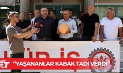 Hür-İş'ten "kabaklı" eylem