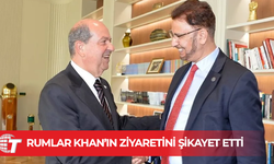 Rumlar Khan’ın KKTC ziyaretini şikayet etti