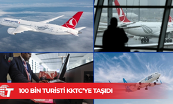 THY ve AJet "Ada Kıbrıs"a kurulan hava köprüsüyle 100 bin turisti Kuzey Kıbrıs'a taşıdı