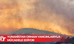 Yunanistan’da orman yangınları nedeniyle sağlık kuruluşları tahliye edildi