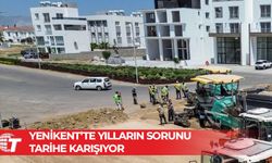 Yenikent'de önemli bir yol sorunu tarihe karışıyor