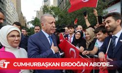 Erdoğan, ABD'deki Türkevi'ne girişinde sevgi gösterileriyle karşılandı