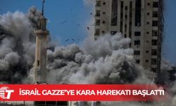 İsrail, Gazze'ye geniş çaplı saldırı başlattı