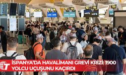 Madrid havalimanında, özel güvenlik çalışanlarının grevi nedeniyle uzun kuyruklar oluştu