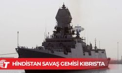 Hindistan savaş gemisi INS Trikand, Limasol’da ortak tatbikat için demirledi