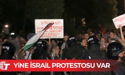 Güney Kıbrıs’ta bu akşam yine İsrail protestosu var
