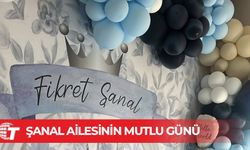 Şanal ailesinin mutlu günü