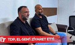 TDP, El-Sen'i ziyaret etti: Enerji, iletişim ve su mutlaka devletin kontrolünde olmalı