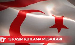 15 Kasım KKTC'nin kuruluş yıldönümü mesajları...