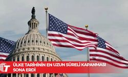 ABD'de federal hükümetin en uzun süreli kapanması sona erdi