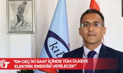 Kıb-Tek Genel Müdürü Aydın: Santraller devreye alındı, en geç iki saat içinde tüm ülkeye elektrik enerjisi verilecek