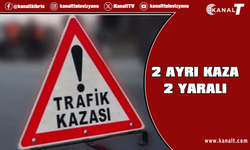Gazimağusa ve Geçitkale’de trafik kazası: 2 kişi yaralandı