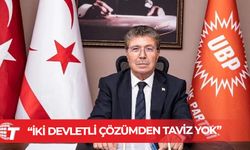 Başbakan Ünal Üstel: İki devletli çözümden taviz yok